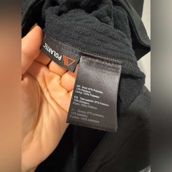 Black Diamond Men’s 1/2 Zip Black Fleece Jacket Size Large - Picture 5 of 8